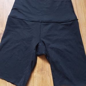 Black biker shorts